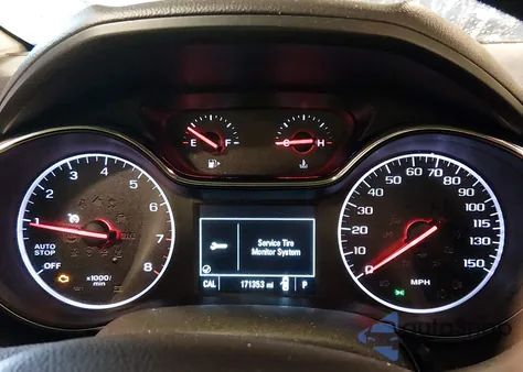 2016 Chevrolet Cruze Lt Auto z USA, uszkodzony, nr VIN 1G1BE5SM4G7246292